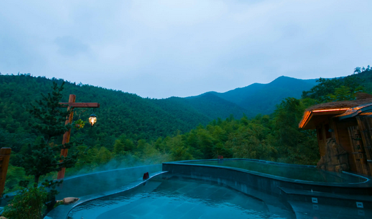 上海年会团建好去处  天目湖御水温泉